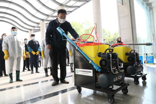 我校自主研發(fā)的新型超低量靜電噴霧消毒機和強電離靜電噴霧消毒機應用于疫情防控